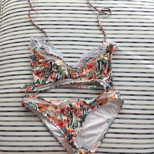 Lucky Brand Bralette Bikini
